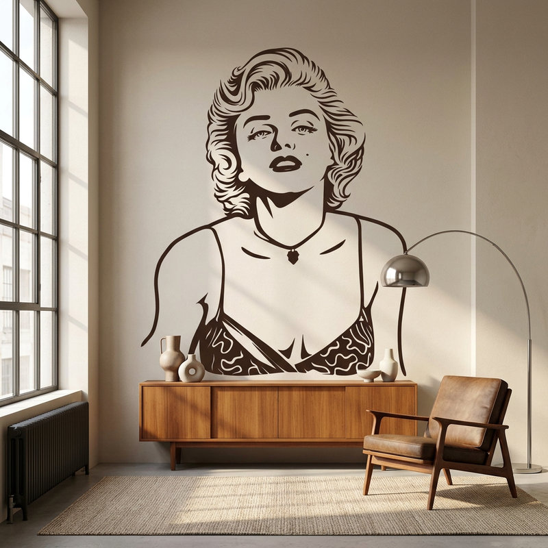 Adesivi Murali: Marilyn Monroe