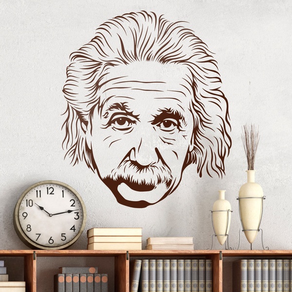 Adesivi Murali: Albert Einstein