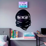 Adesivi per Bambini: Volto di Lego Ninja 11