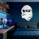 Adesivi per Bambini: Volto di Lego Ninja 9