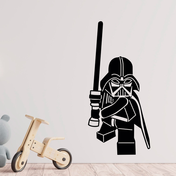 Adesivi per Bambini: Figura Lego Darth Vader