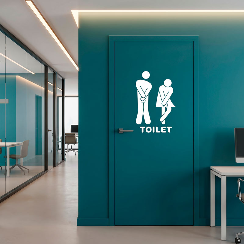 Icone bagno divertente toilet 5/6