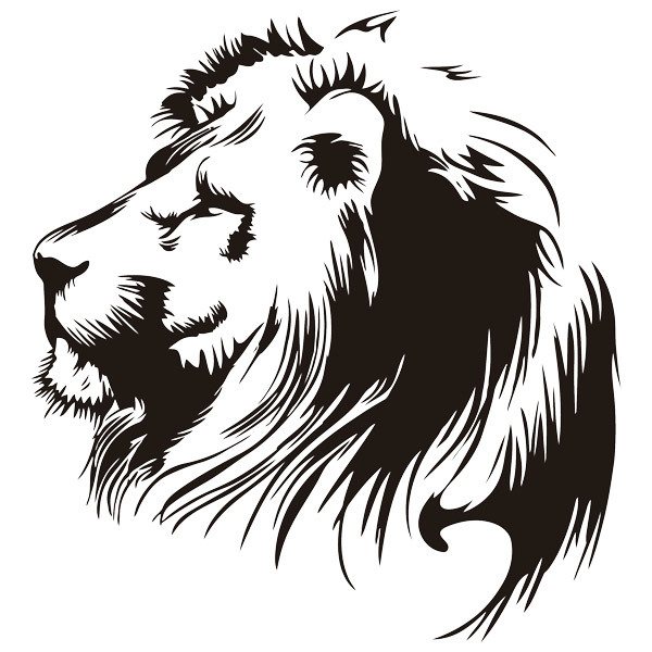 Adesivi Murali: Lionhead