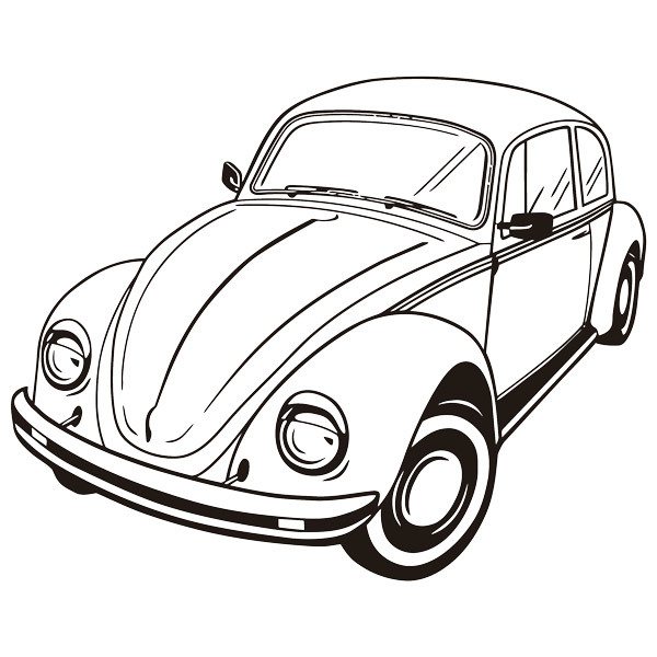 Adesivi Murali: Volkswagen Beetle