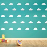 Adesivi Murali: Kit di 12 nuvole di vinile 2