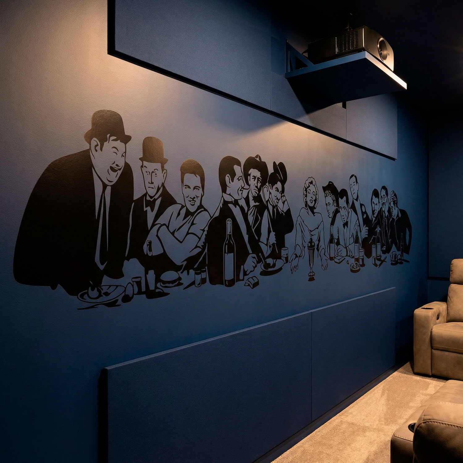 Adesivi Murali: L&acute;Ultima Cena di Hollywood