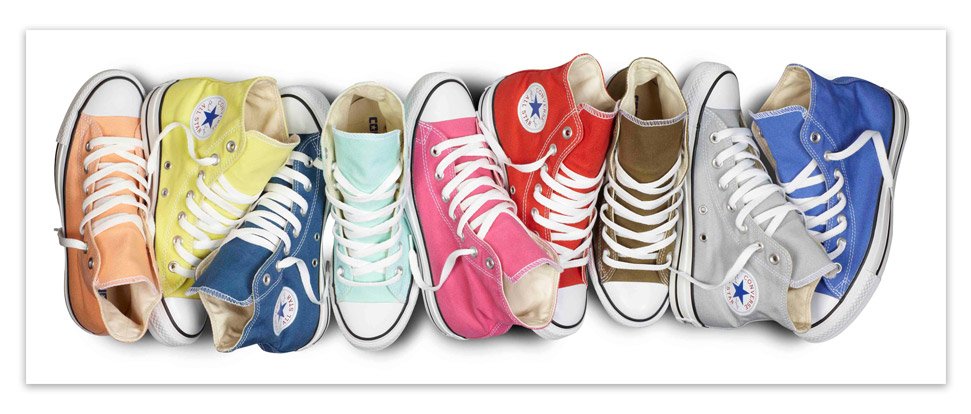 Adesivi Murali: Scarpe Converse