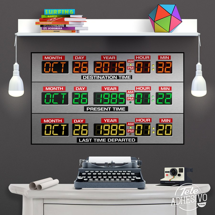 Pannello temporale DeLorean 4/4