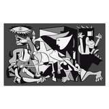 Adesivi Murali: Poster adesivo Gernika Picasso 4