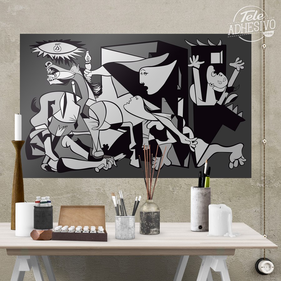Adesivi Murali: Poster adesivo Gernika Picasso 5