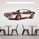 Adesivi Murali: Ford Mustang Muscle Car 2