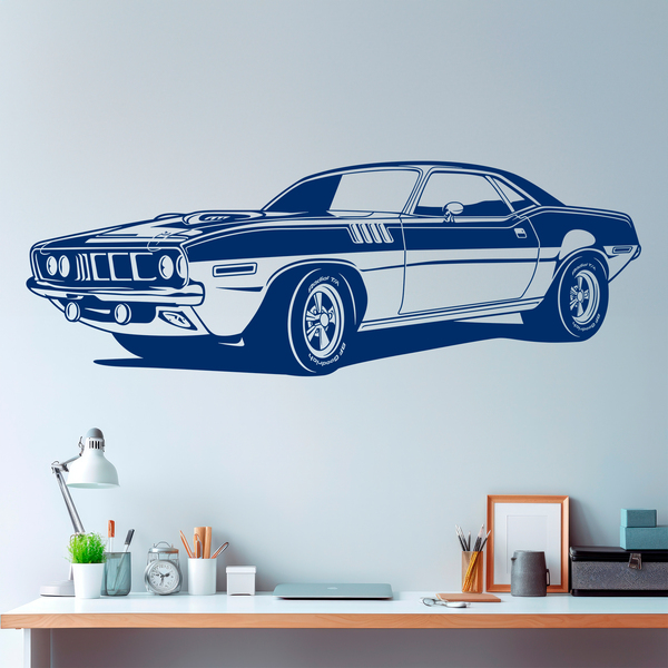 Adesivi Murali: Ford Mustang Muscle Car