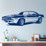 Adesivi Murali: Ford Mustang Muscle Car 4