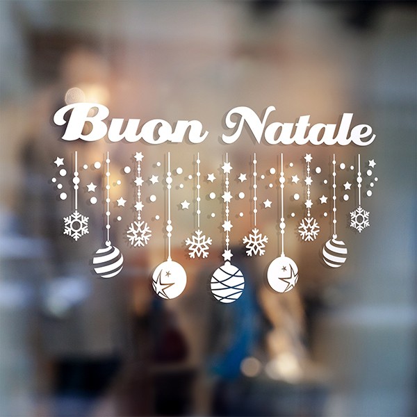 Adesivi Buon Natale.Adesivo Murale Buon Natale Stickersmurali Com