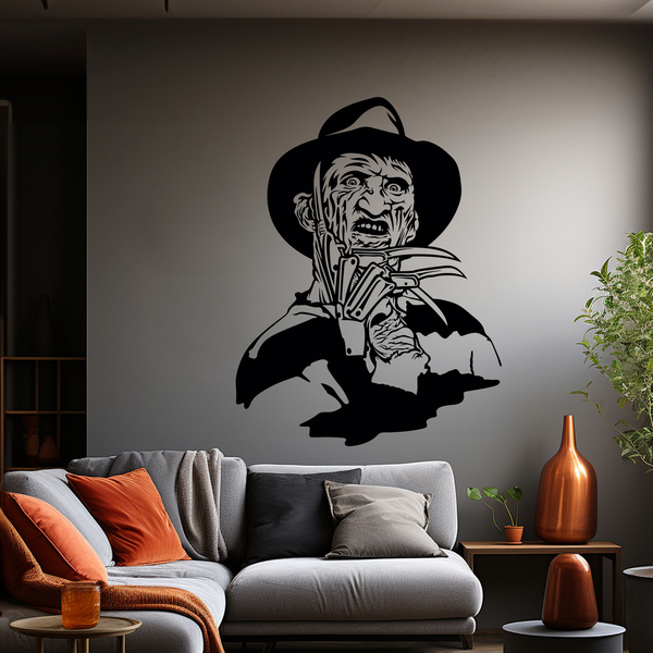 Adesivi Murali: Freddy Krueger 3