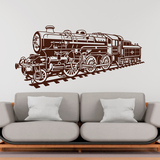 Adesivi Murali: Locomotiva treno a vapore 3