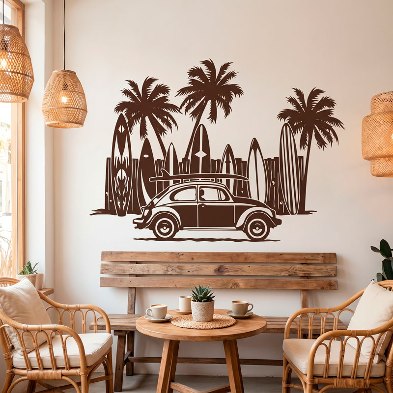 Volkswagen, tavole da surf e palme 6