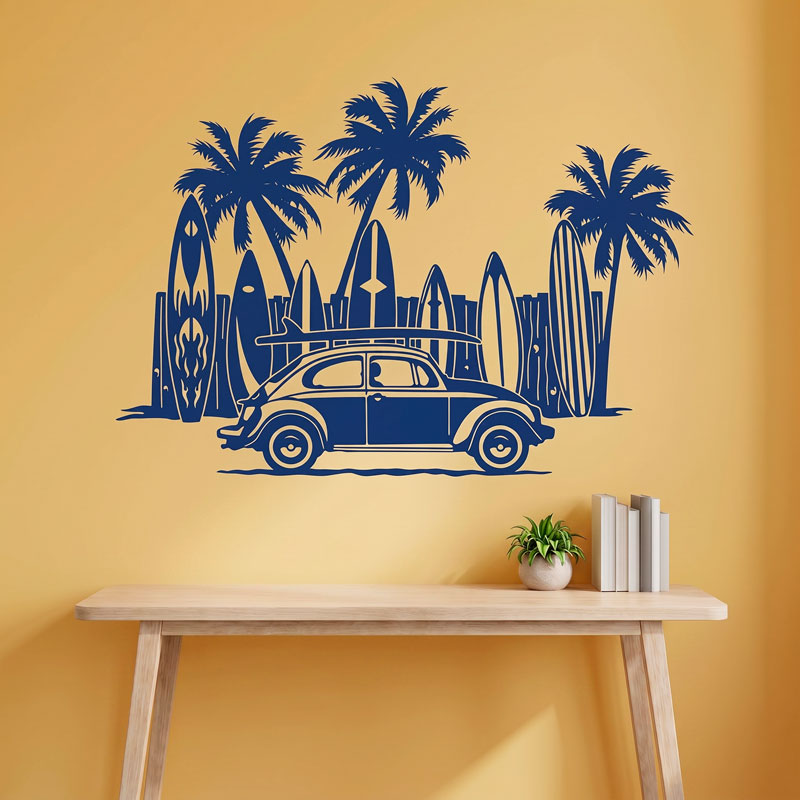 Volkswagen, tavole da surf e palme 8