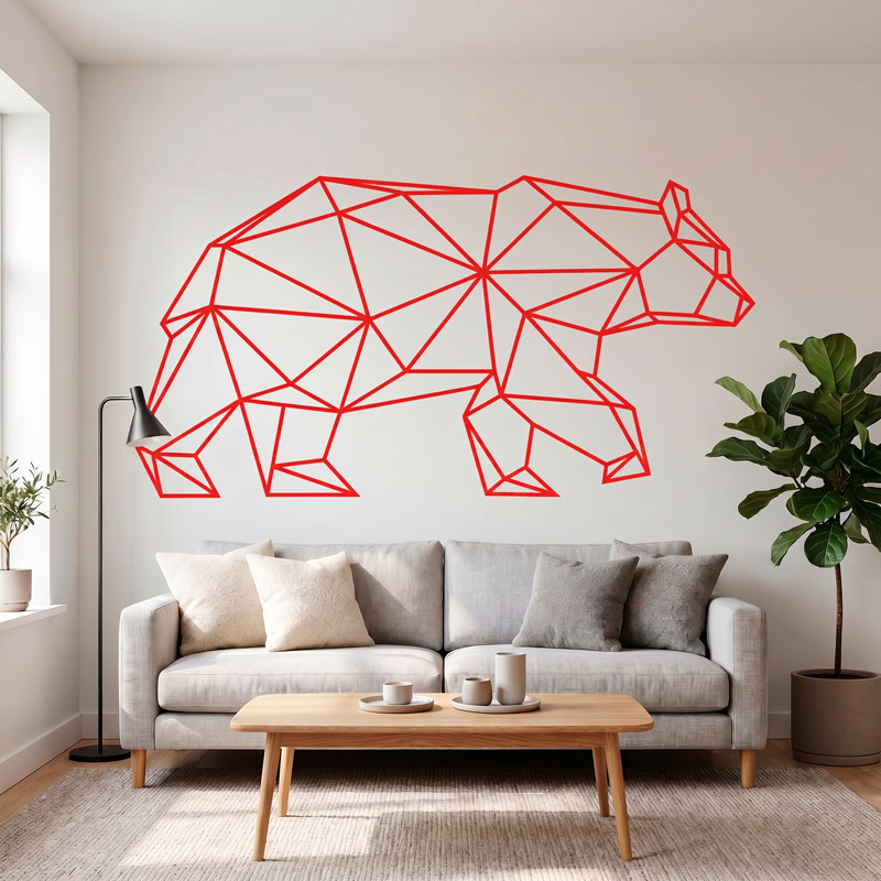 Orso Origami geometrica 6/9