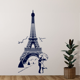Adesivi Murali: Amore sotto la Torre Eiffel 2