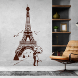 Adesivi Murali: Amore sotto la Torre Eiffel 3