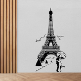 Adesivi Murali: Amore sotto la Torre Eiffel 4