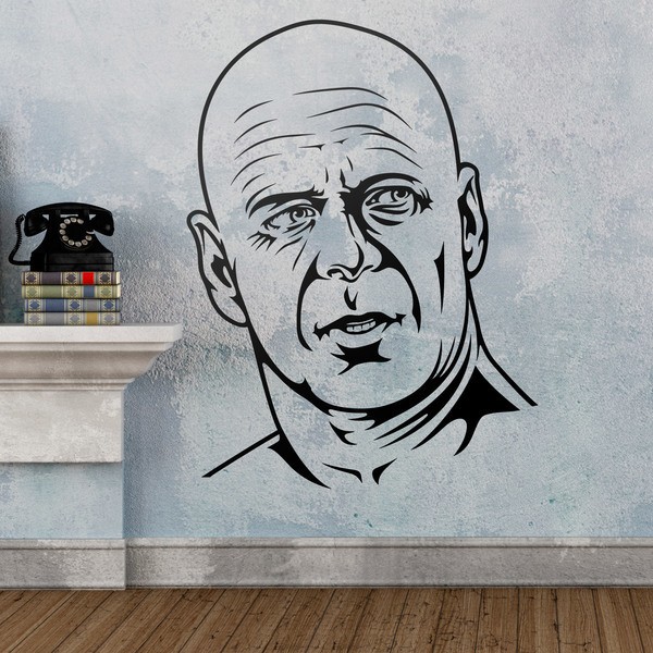 Adesivi Murali: Bruce Willis in Trappola di cristallo