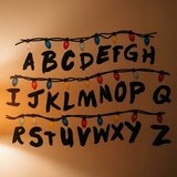 Adesivi Murali: Stranger Things alfabeto 6