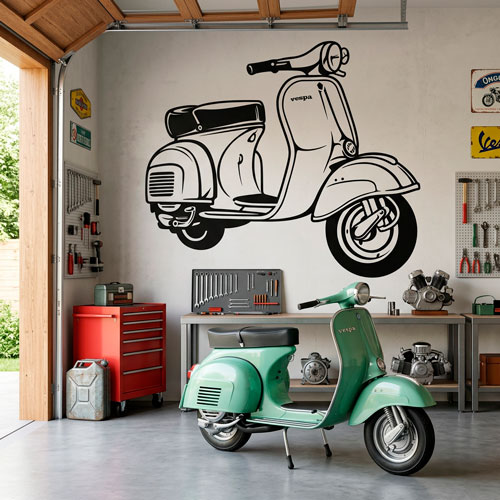Scooter Vespa vintage 3/12