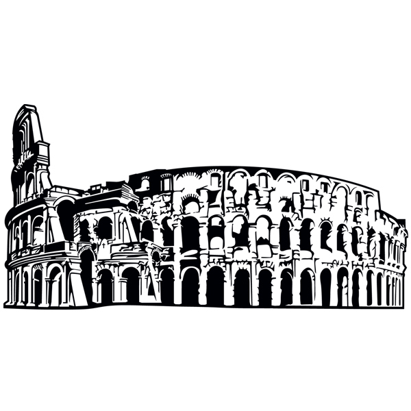 Adesivi Murali: colosseo roma