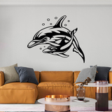 Adesivi Murali: Delfini 4