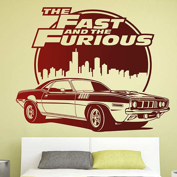 Adesivi Murali: The Fast and The Furious 0