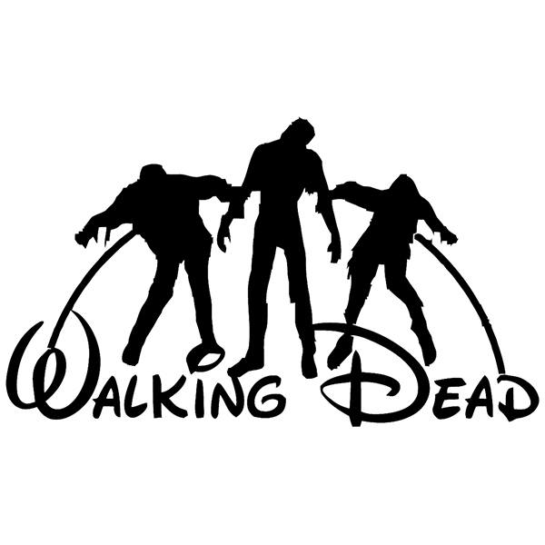 Adesivi Murali: Walking dead Disney