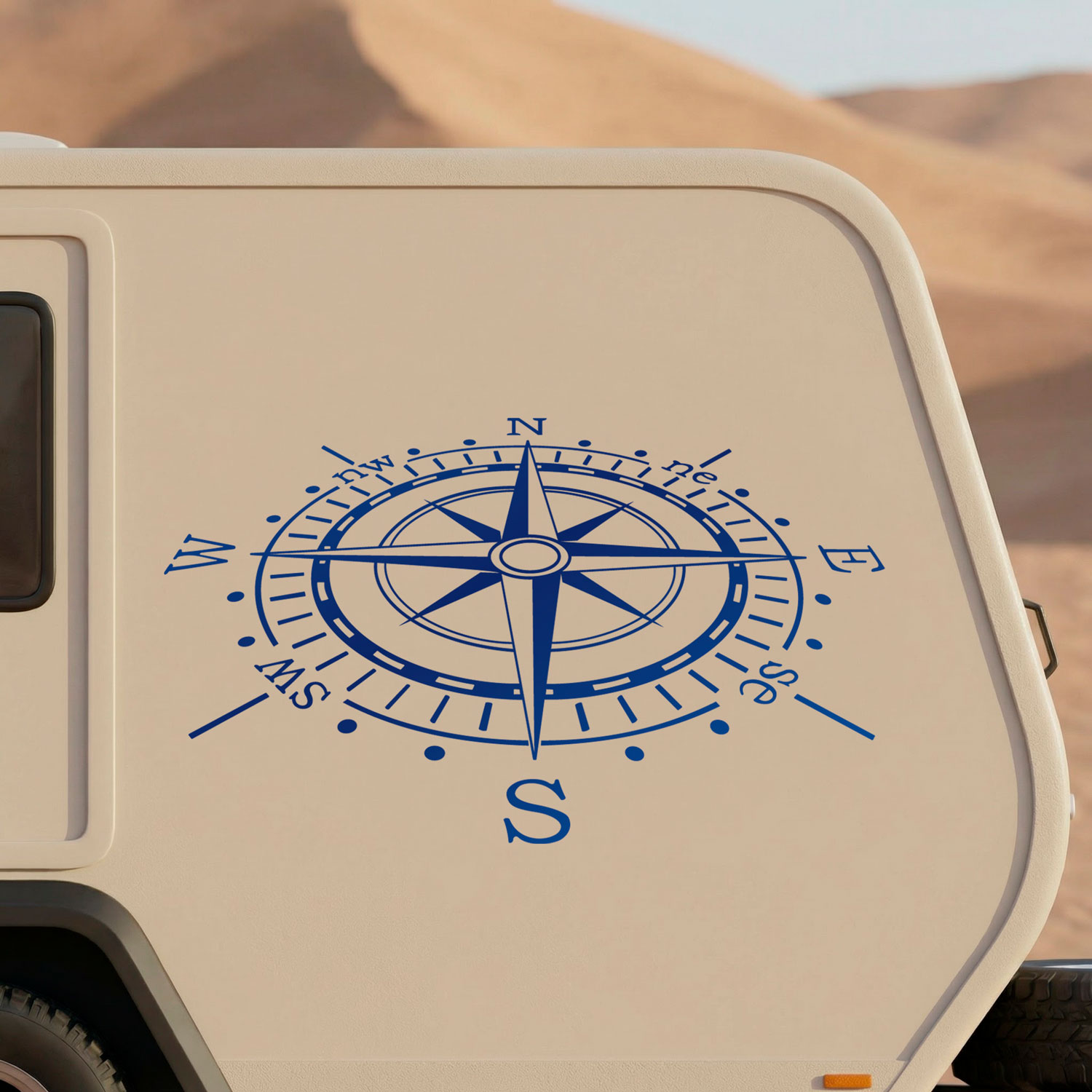 Adesivi per camper: Rose Nautica