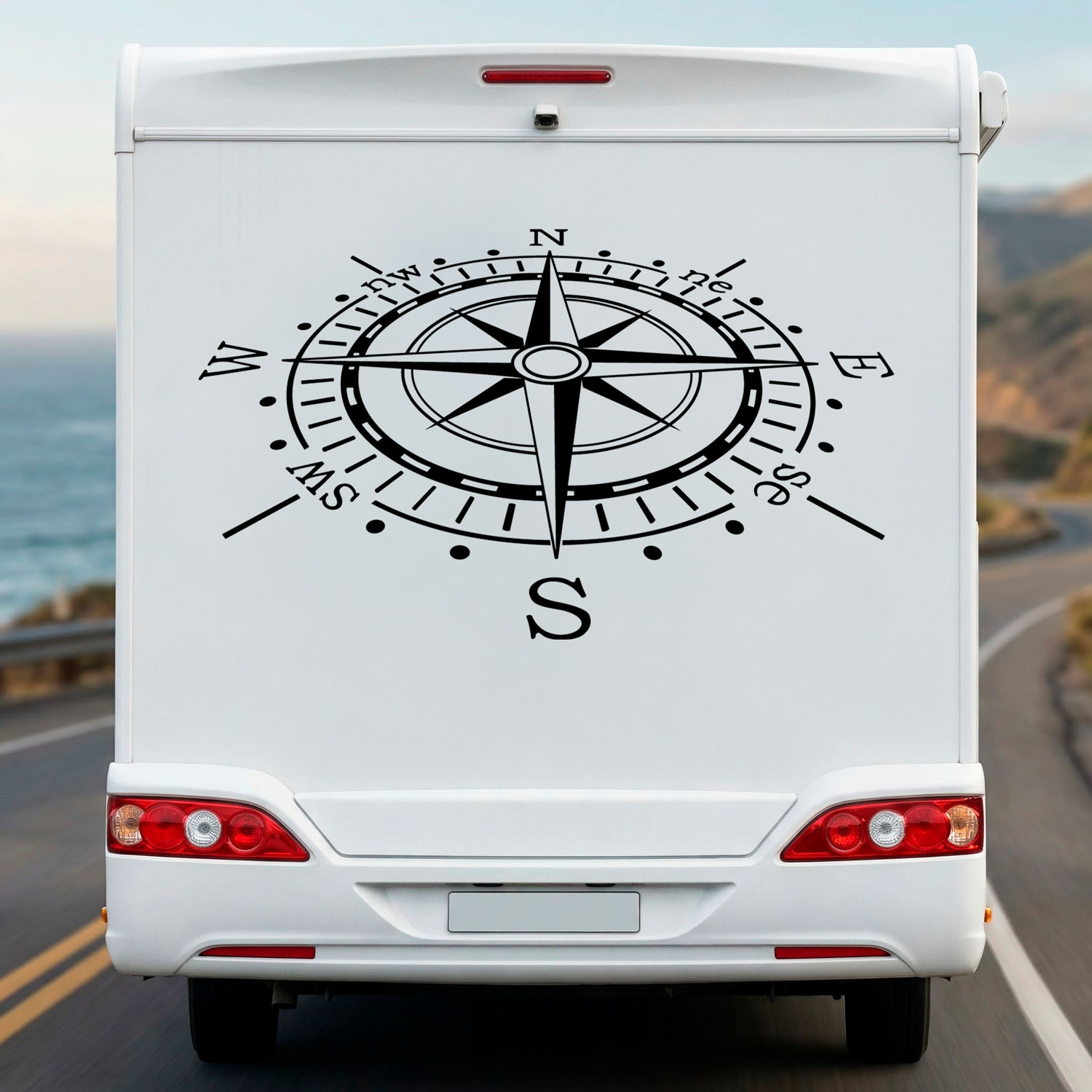 Adesivi per camper: Rose Nautica