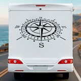 Adesivi per camper: Rose Nautica 9