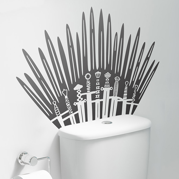 Adesivi Murali: Iron Throne from Game of Thrones