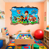 Adesivi Murali: Buco Paw Patrol 16