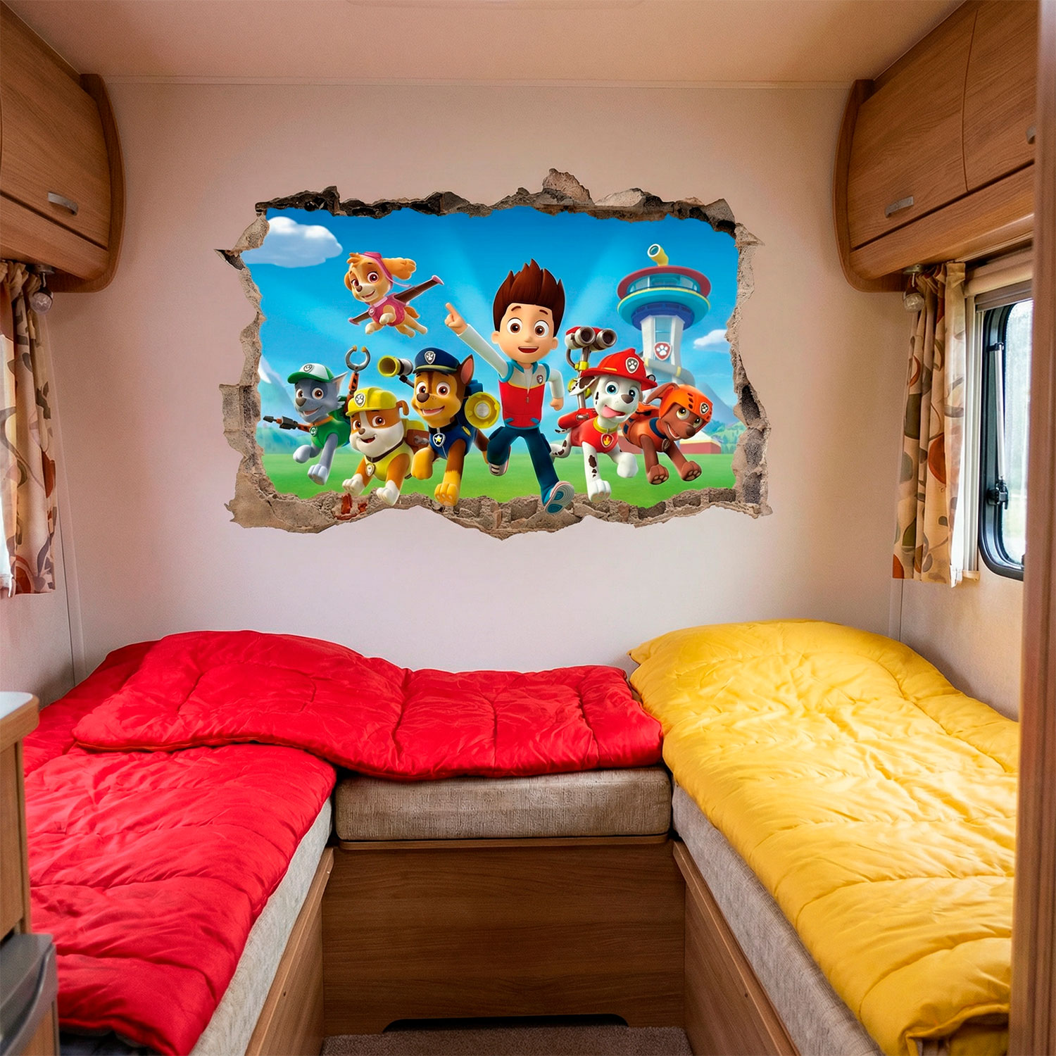 Adesivi Murali: Buco Paw Patrol