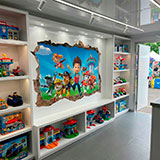 Adesivi Murali: Buco Paw Patrol 22