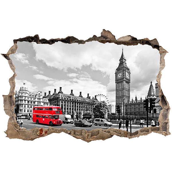 Adesivi Murali: Buco Big Ben di Londra