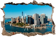 Adesivi Murali: Vista aerea del foro New York 3
