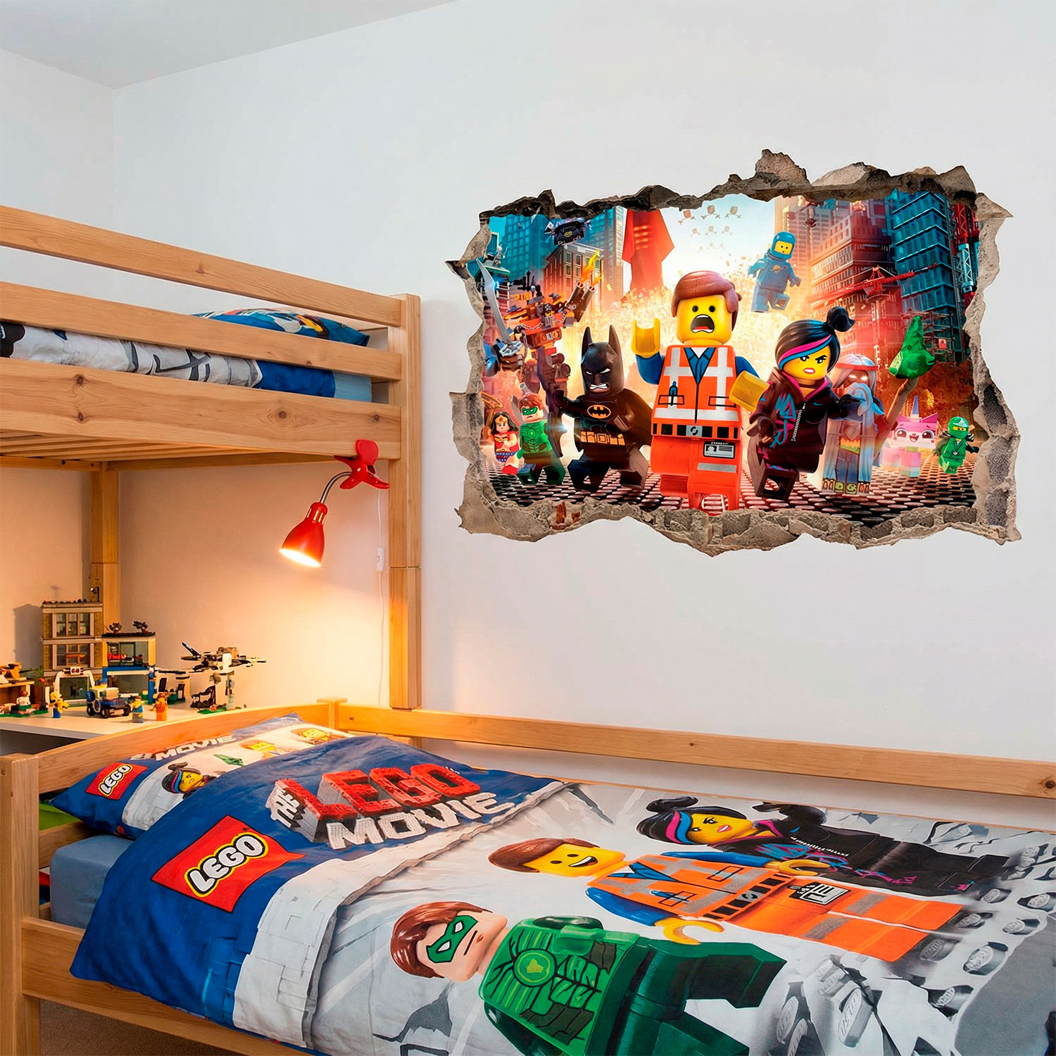 Adesivi Murali: Lego, personaggi della citt&agrave;