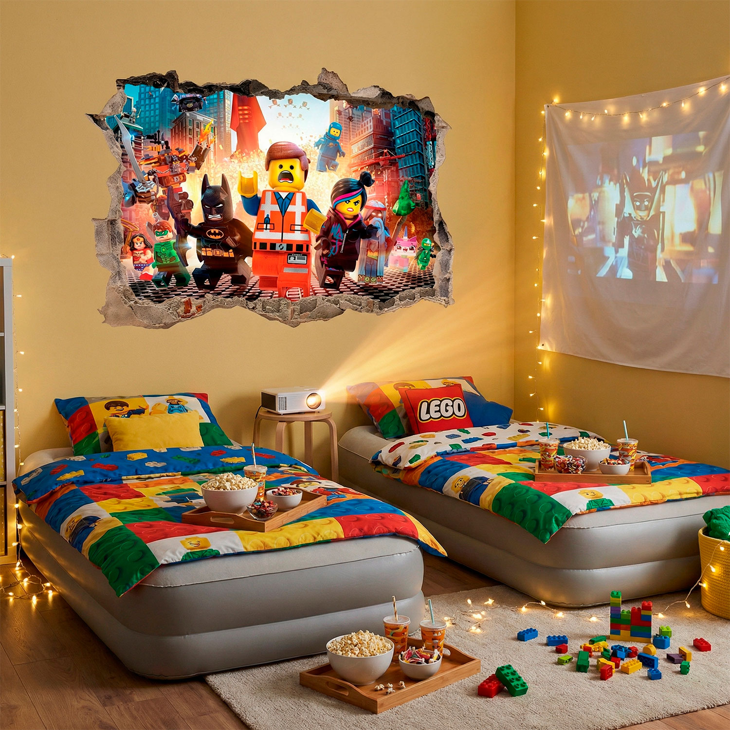 Adesivi Murali: Lego, personaggi della citt&agrave;