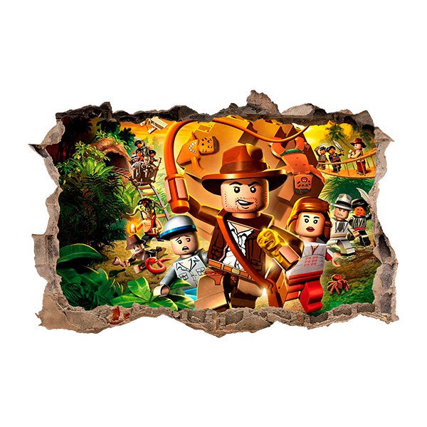 Adesivi Murali: Lego, le avventure di Indiana Jones