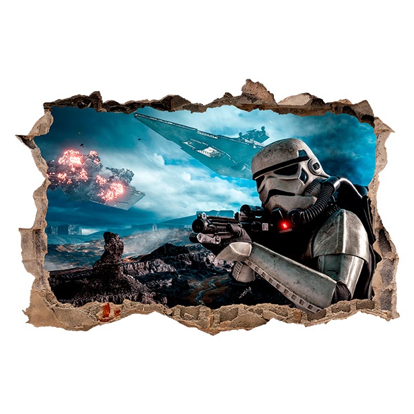 Adesivi Murali: Puntamento Stormtrooper