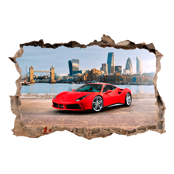 Adesivi Murali: Ferrari a Londra