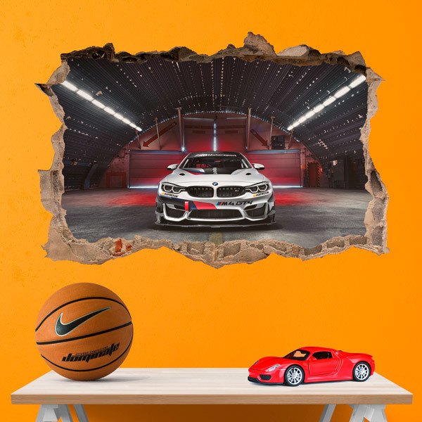 Adesivi Murali: BMW Pronta a Gareggiare