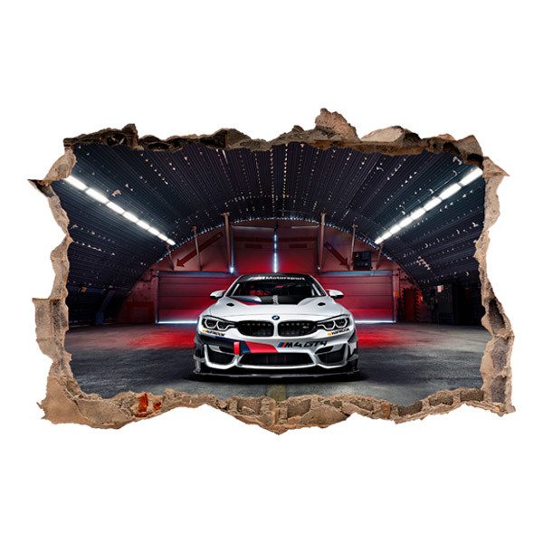 Adesivi Murali: BMW Pronta a Gareggiare