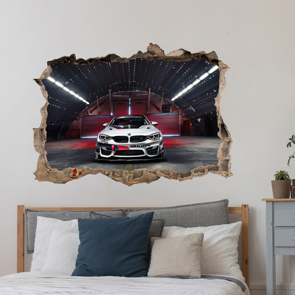 Adesivi Murali: BMW Pronta a Gareggiare